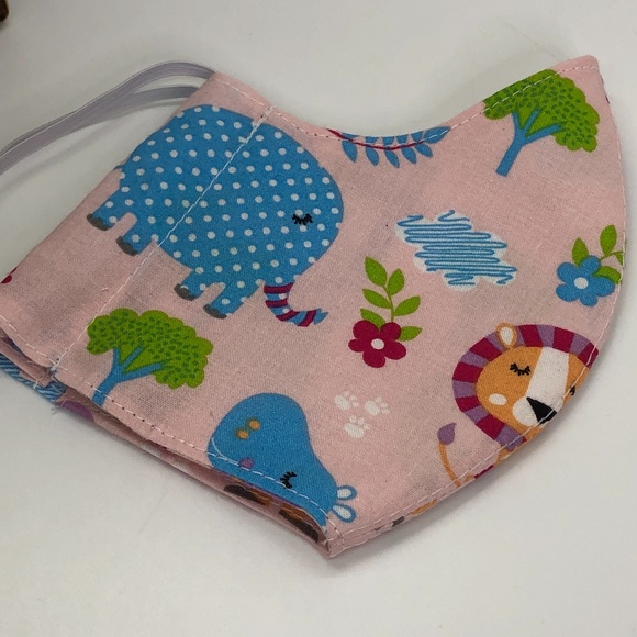 Pink Animal Print Face Mask ~New! - Picture 4 of 10